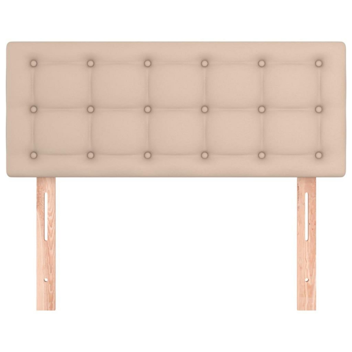 VIDAXL Tete de lit Cappuccino 90x5x78/88 cm Similicuir