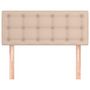 Voir la diapositive 3 : VIDAXL Tete de lit Cappuccino 90x5x78/88 cm Similicuir
