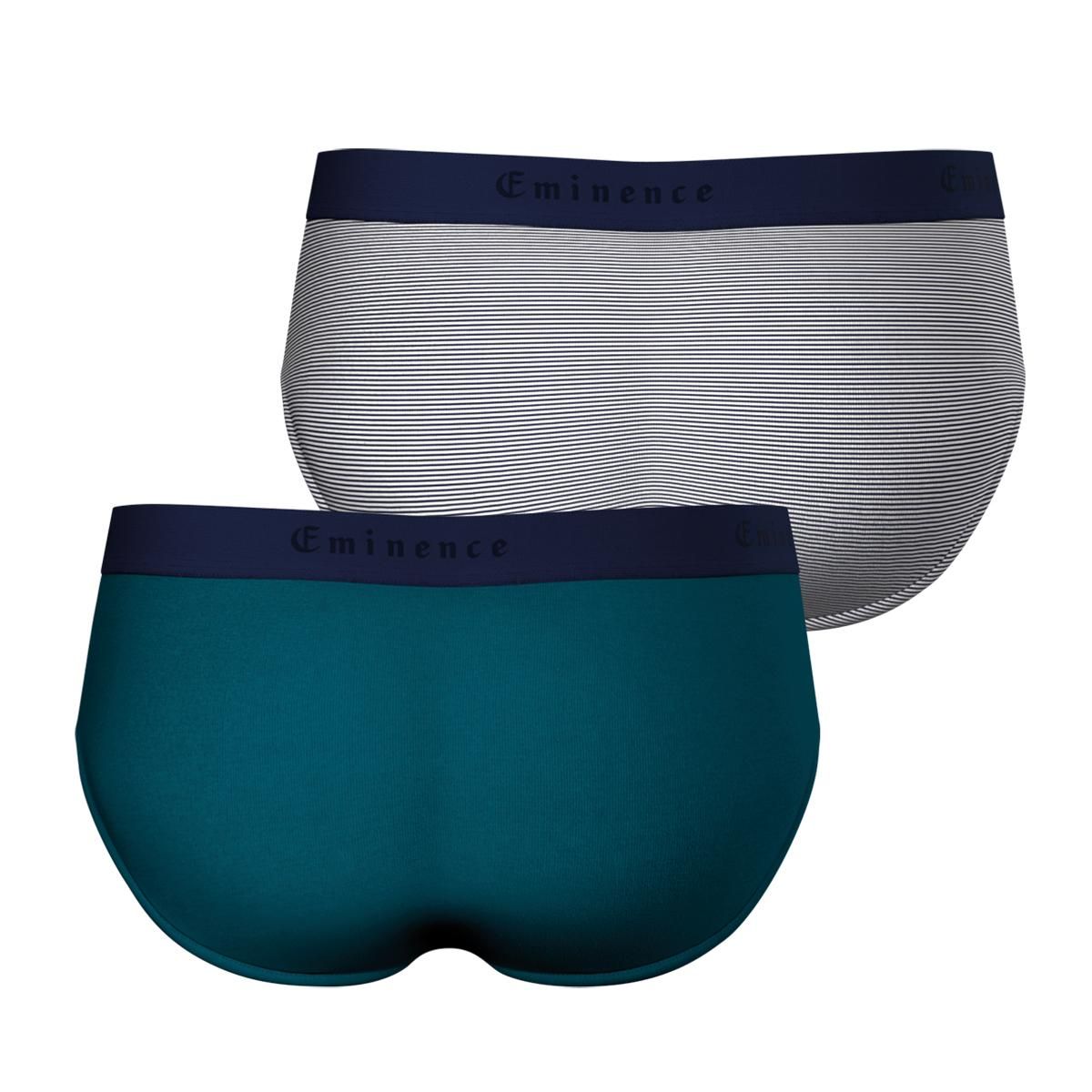 Eminence Lot de 2 slips homme Fait en France