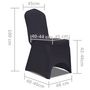 Voir la diapositive 6 : VIDAXL Housse de chaise extensible 4 pcs Anthracite