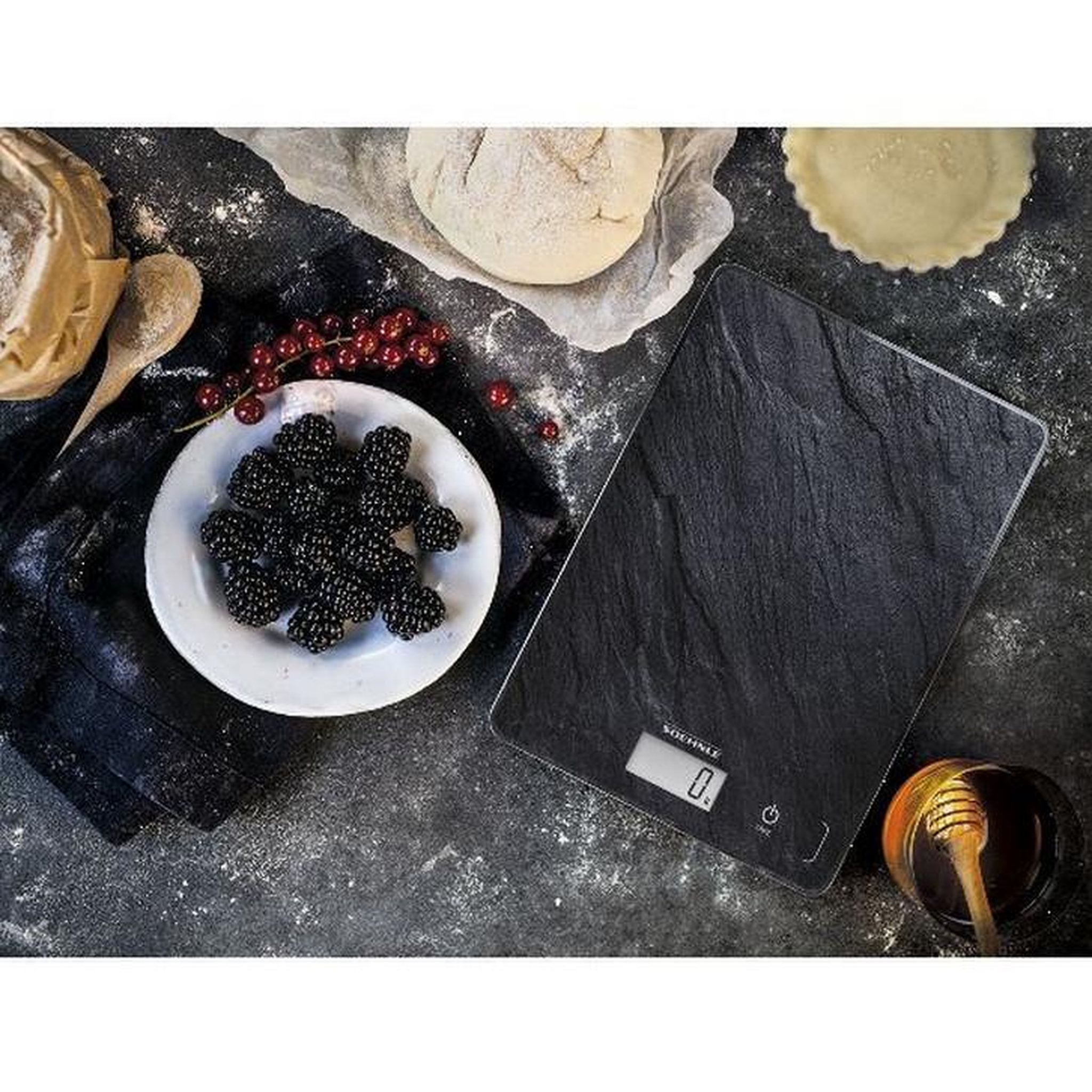 Voir la diapositive 5 : Soehnle Balance de cuisine électronique 5kg-1g noir - 0861515
