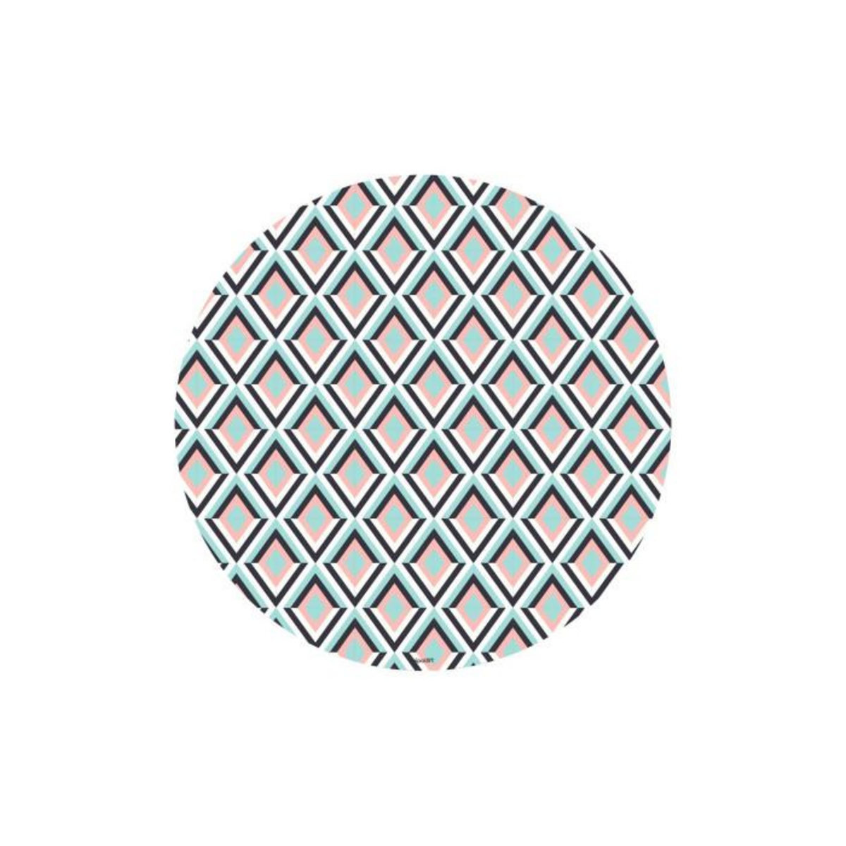 Paris Prix Table Basse à Rebord 1 Cover  Losanges  90cm Blanc