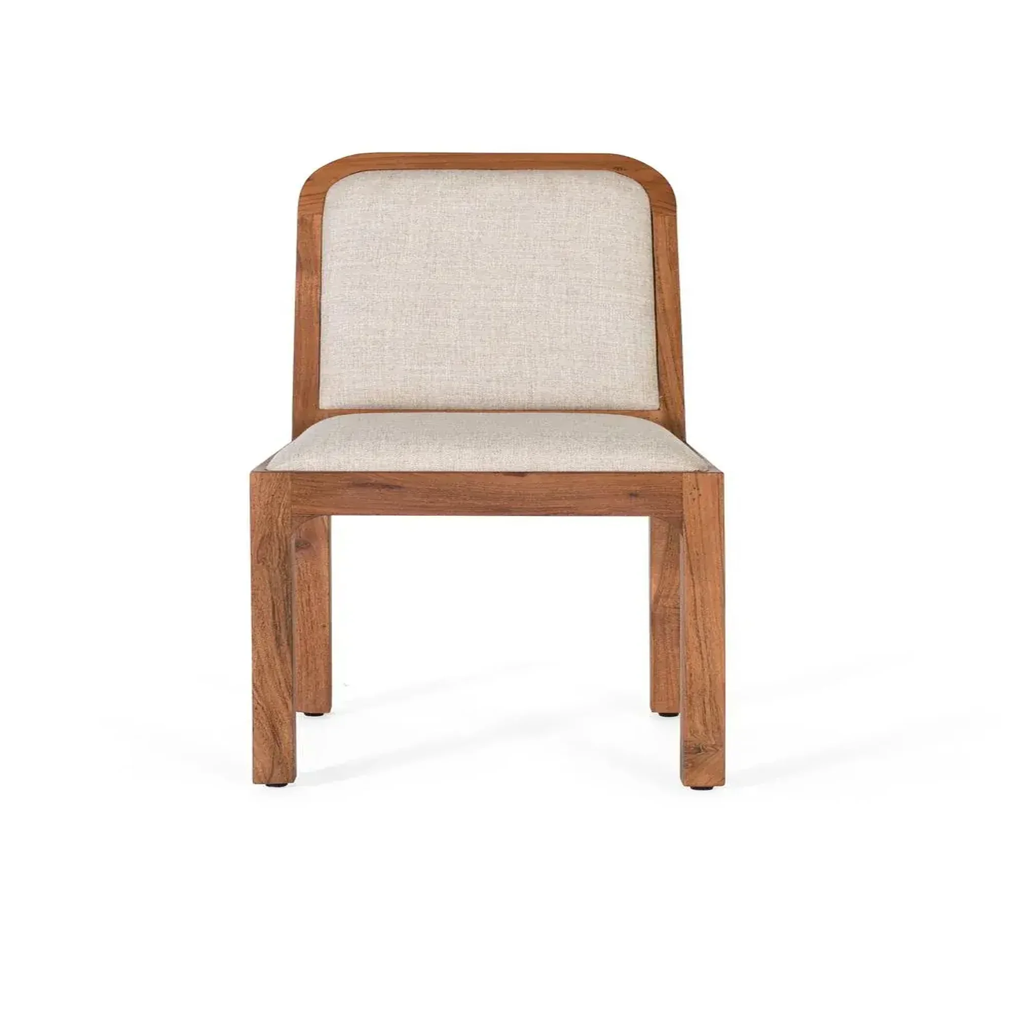 Voir la diapositive 2 : GINER Y COLOMER SL Lot de 2 chaises de bois d'acacia 45 cm style rustique moderne