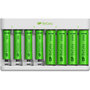 Voir la diapositive 5 : GP BATTERIES Chargeur secteur + 4 Piles AA + 4 Piles AAA