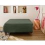 Voir la diapositive 2 : BEST MOBILIER Cristal - pouf modulable - 95 cm - en fausse fourrure côtelée