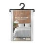 Voir la diapositive 4 : Douceur d'Intérieur Housse de couette 240x220 + 2 taies gaufrées blanche