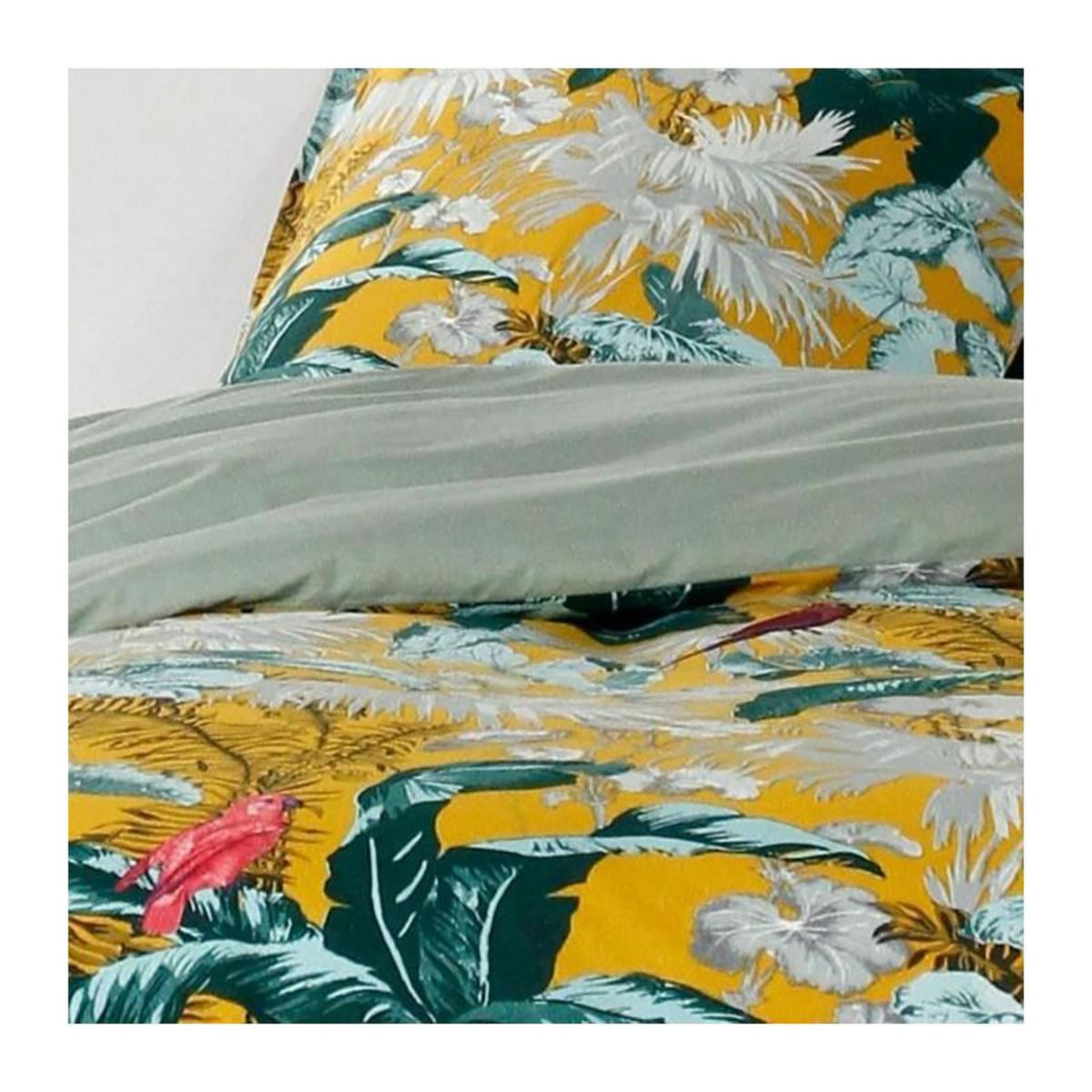 Today Parure de lit - TODAY - Sunshine - 115519 - 2 personnes - 260x240cm - Coton - Imprimé 8.54