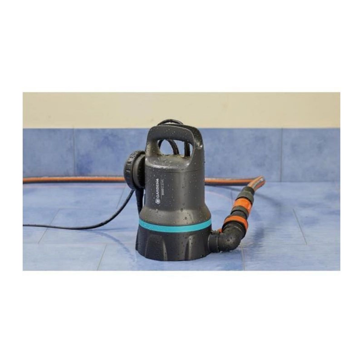 Gardena Pompe d'évacuation eaux claires 9000