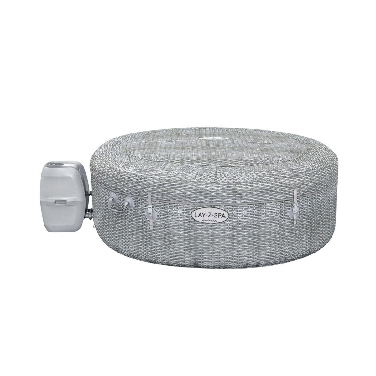 BESTWAY Spa gonflable rond - 4/6 places - Diam 1,96 x 0,71 m - LAY-Z-SPA HONOLULU