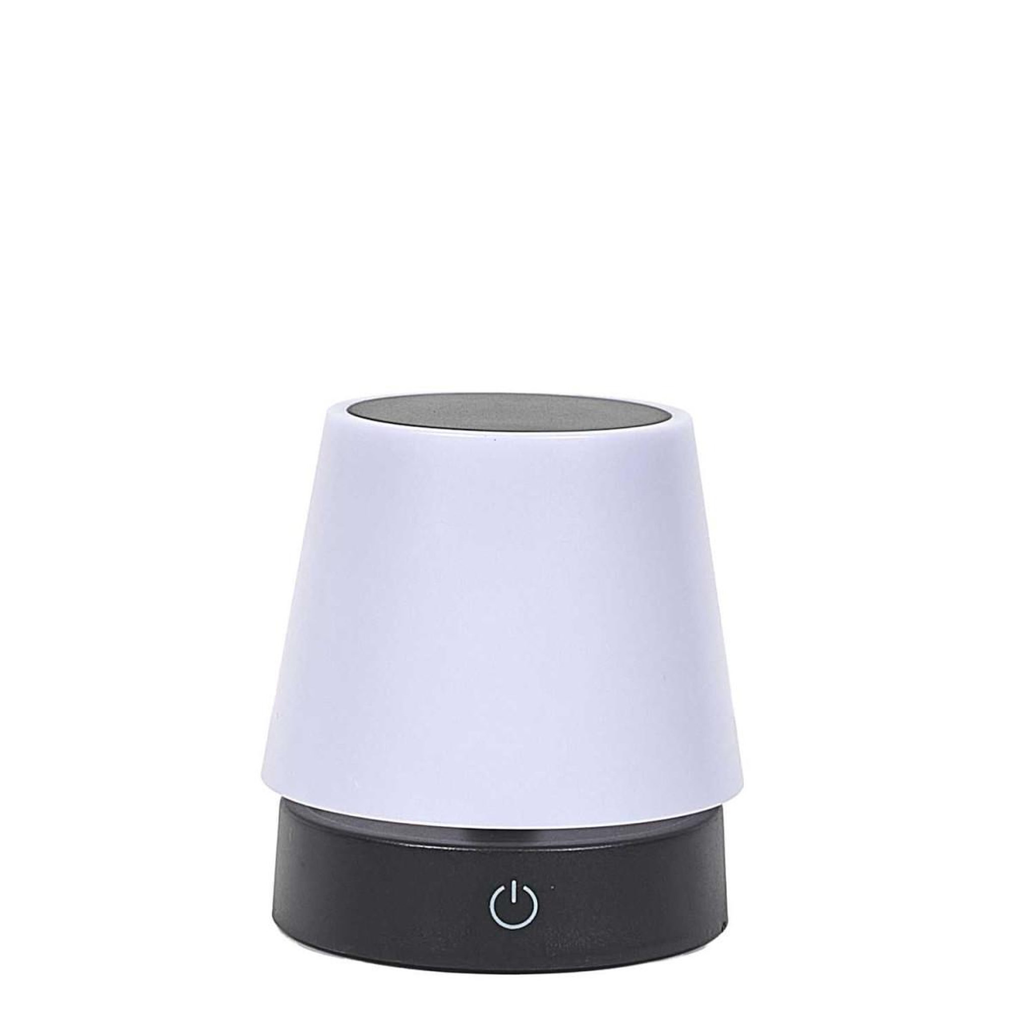 Voir la diapositive 2 : The Home Deco Factory Lampe à poser télescopique tactile  rechargeable  29cm blanc