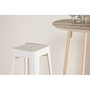 Voir la diapositive 5 : Paris Prix Tabouret de Bar en Métal  Tempe  76cm Beige