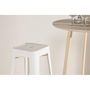 Voir la diapositive 5 : Paris Prix Tabouret de Bar en Métal  Tempe  76cm Beige