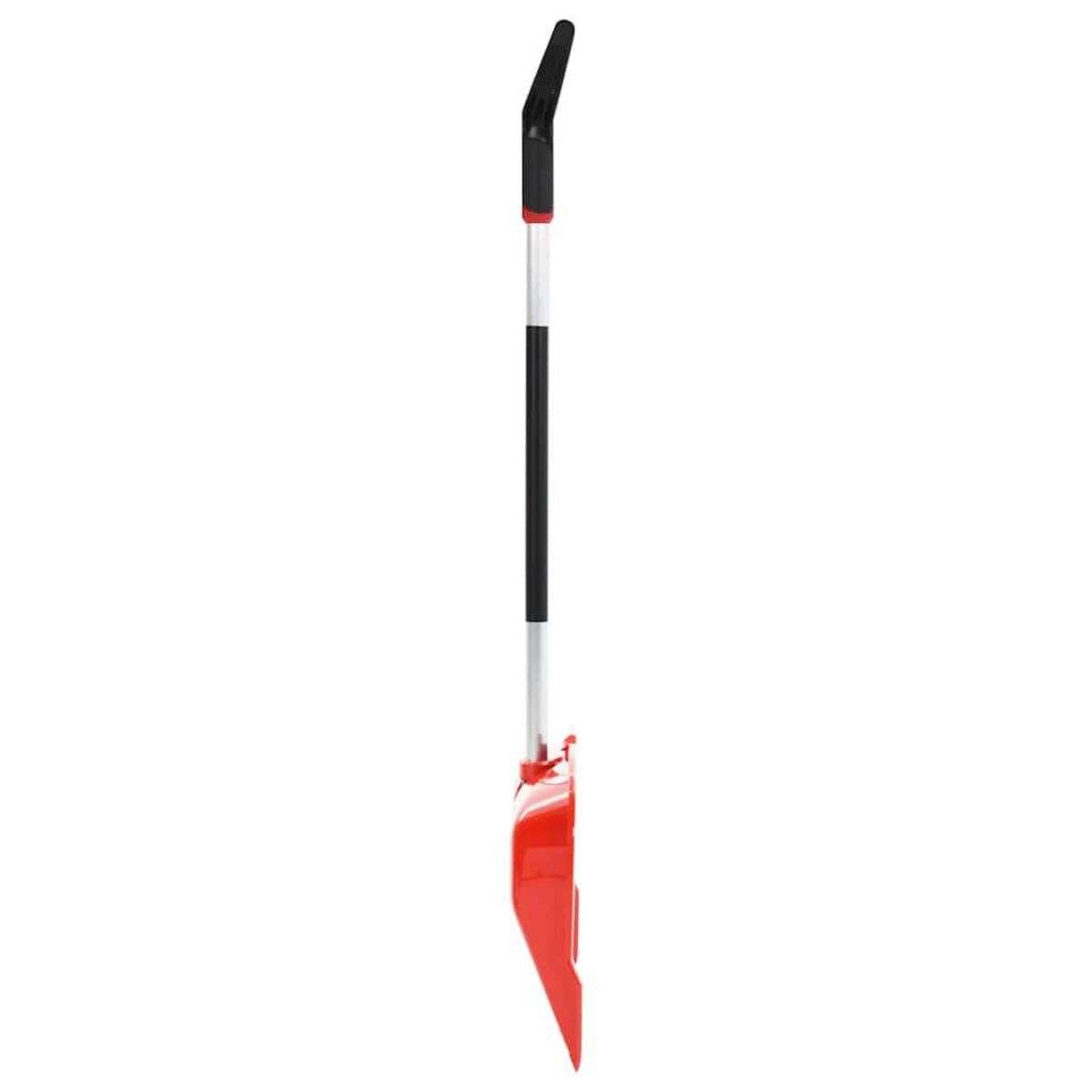 VIDAXL Pelle a neige Rouge 136 cm Aluminium