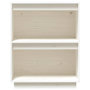 Voir la diapositive 5 : VIDAXL Armoire console Blanc 60x34x75 cm Bois de pin solide
