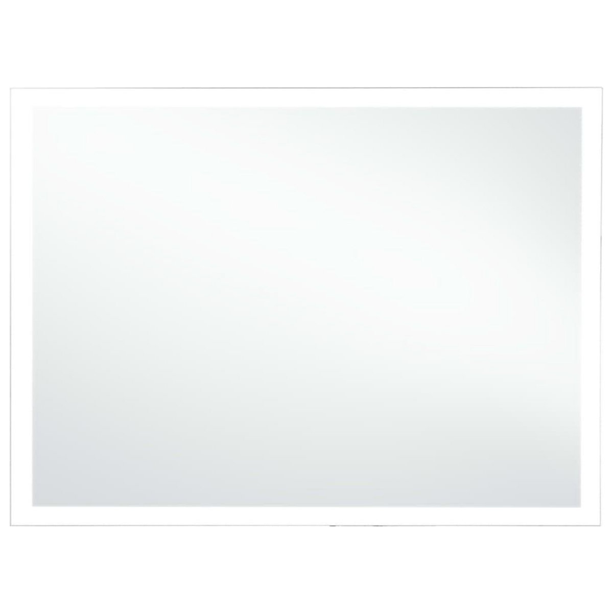 VIDAXL Miroir mural a LED pour salle de bains 100x60 cm