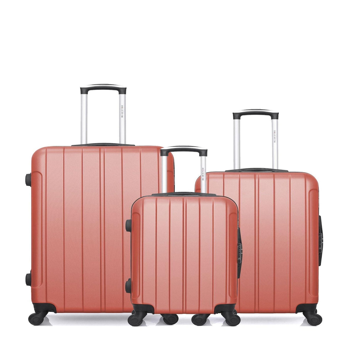 BLUESTAR BLUESTAR - LOT DE 3 - Valises grand format, weekend et cabine NAPOLI