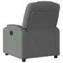 Voir la diapositive 5 : VIDAXL Fauteuil inclinable electrique Gris fonce Tissu