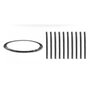 Voir la diapositive 1 : JUMP4FUN Accessoires Trampoline Pack relooking Trampoline 12FT - 366cm - 10 Perches