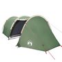 Voir la diapositive 4 : VIDAXL Tente de camping tunnel 4 personnes vert impermeable