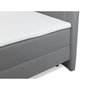 Voir la diapositive 3 : BEST MOBILIER Maria - lit boxspring - 160x200 - en velours - coffres et surmatelas inclus