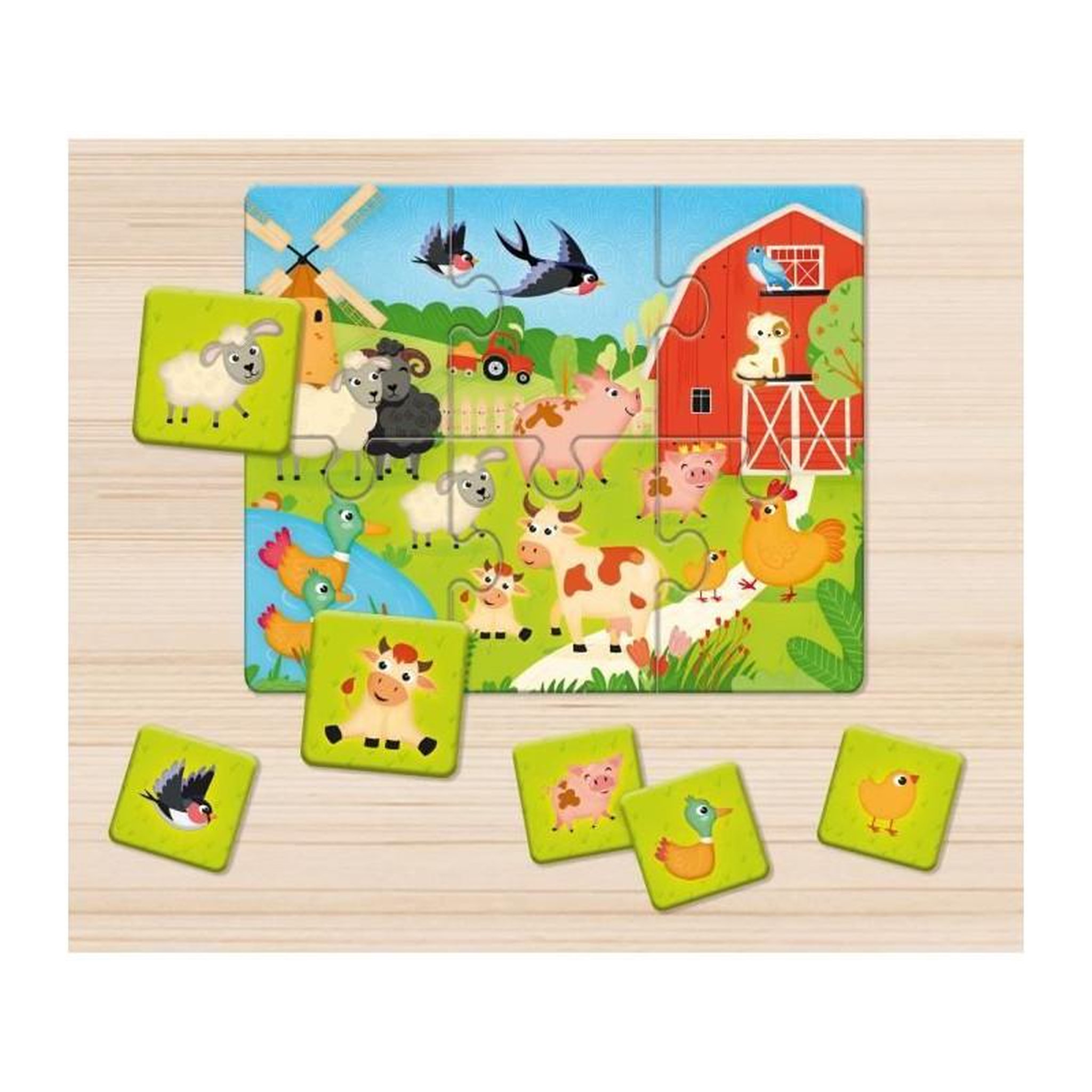 Voir la diapositive 4 : LISCIANI GIOCHI Les Animaux - Carotina - Jeu d'apprentissage - LISCIANI