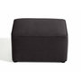 Voir la diapositive 4 : BEST MOBILIER Canopy - pouf - en tissu texturé