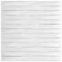 Voir la diapositive 2 : VIDAXL Panneaux muraux 24 pcs blanc 50x50 cm XPS 6 m^2 pierre
