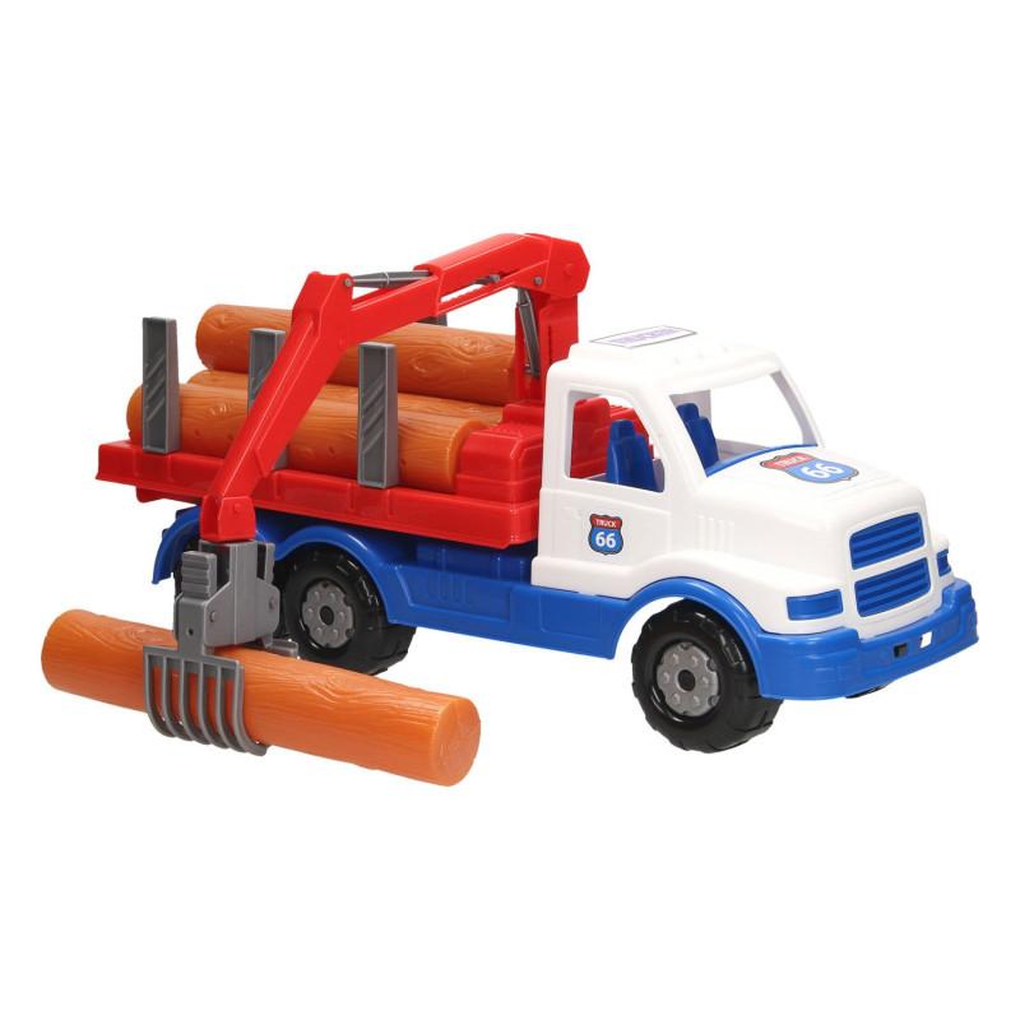 Voir la diapositive 2 : POLESIE Polesie - Truck 66 XL Torpedo Truck with Wood 44297