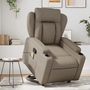 Voir la diapositive 1 : VIDAXL Fauteuil inclinable de massage Cappuccino Similicuir