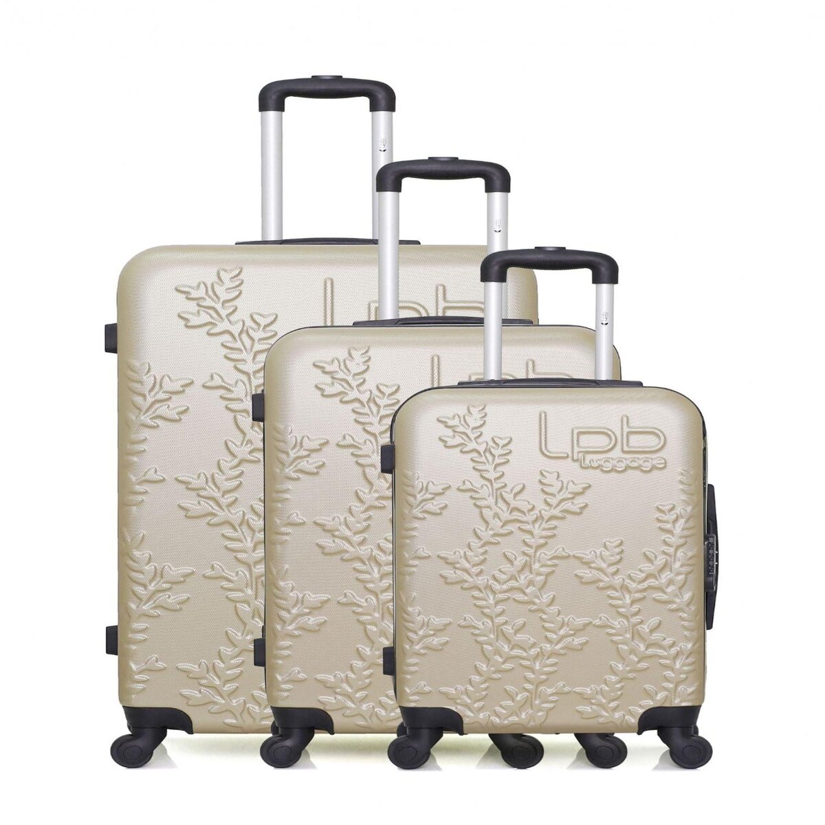 LES P'TITES BOMBES LPB LPB LUGGAGE - Set de 3 Valises NAIS 75 cm 4 Roues