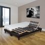 Voir la diapositive 1 : PRESTIGE Collection Lit relaxation électrique TPR accueil mémoire de forme 55kg/m3 180x200 cm DORSOFLEX