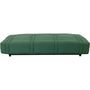Voir la diapositive 4 : MARKET24 Clic clac 3 places LENA 20 - Tissu coton vert foret - Couchage 125x190 cm - L193 x P92 x H93 cm