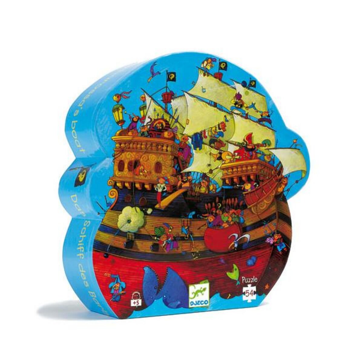 Djeco Djeco Le Bateau de Barberousse Puzzle 54 pièces
