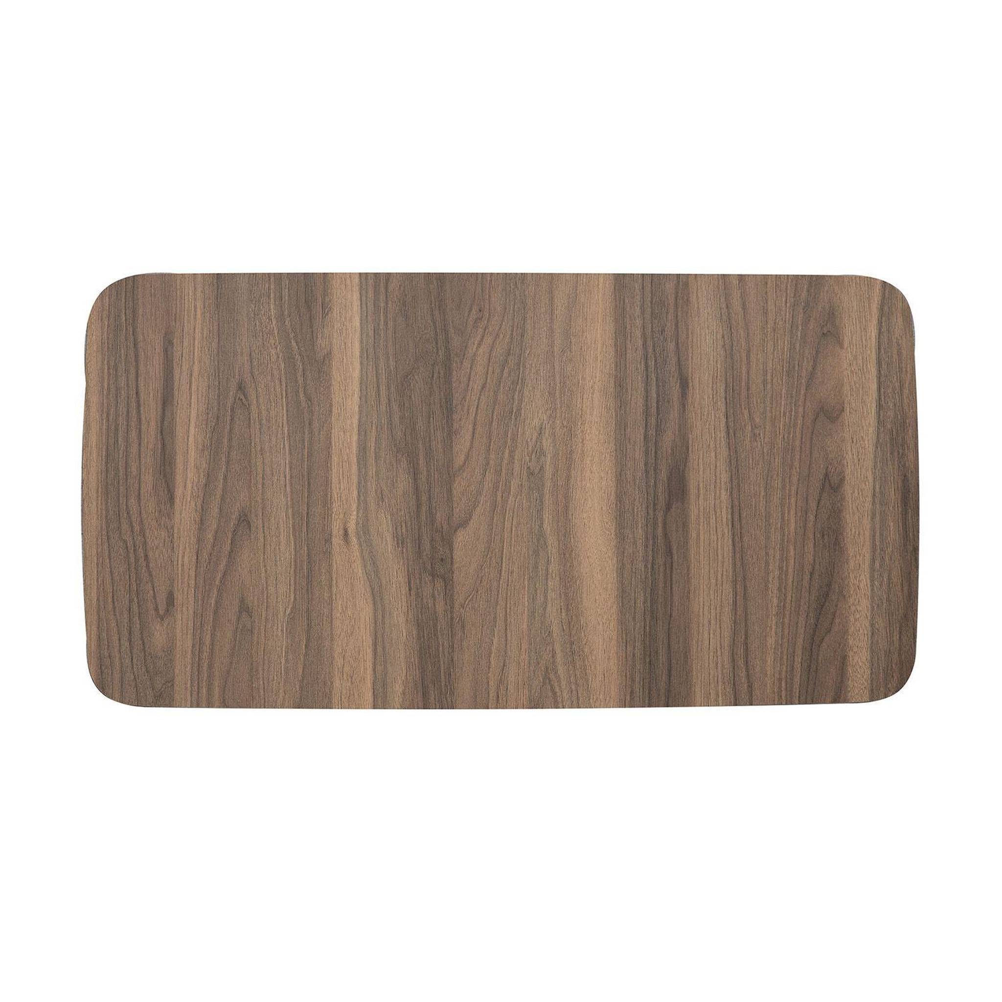 Voir la diapositive 4 : Habitat et Jardin Table basse en bois  luci  100 x 53 x 45 cm - noyer