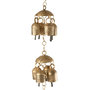 Voir la diapositive 2 : Paris Prix Suspension Déco en Métal  Cloches  152cm Doré