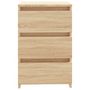 Voir la diapositive 3 : VIDAXL Table de chevet Chene sonoma 40x35x62,5 cm bois d'ingenierie