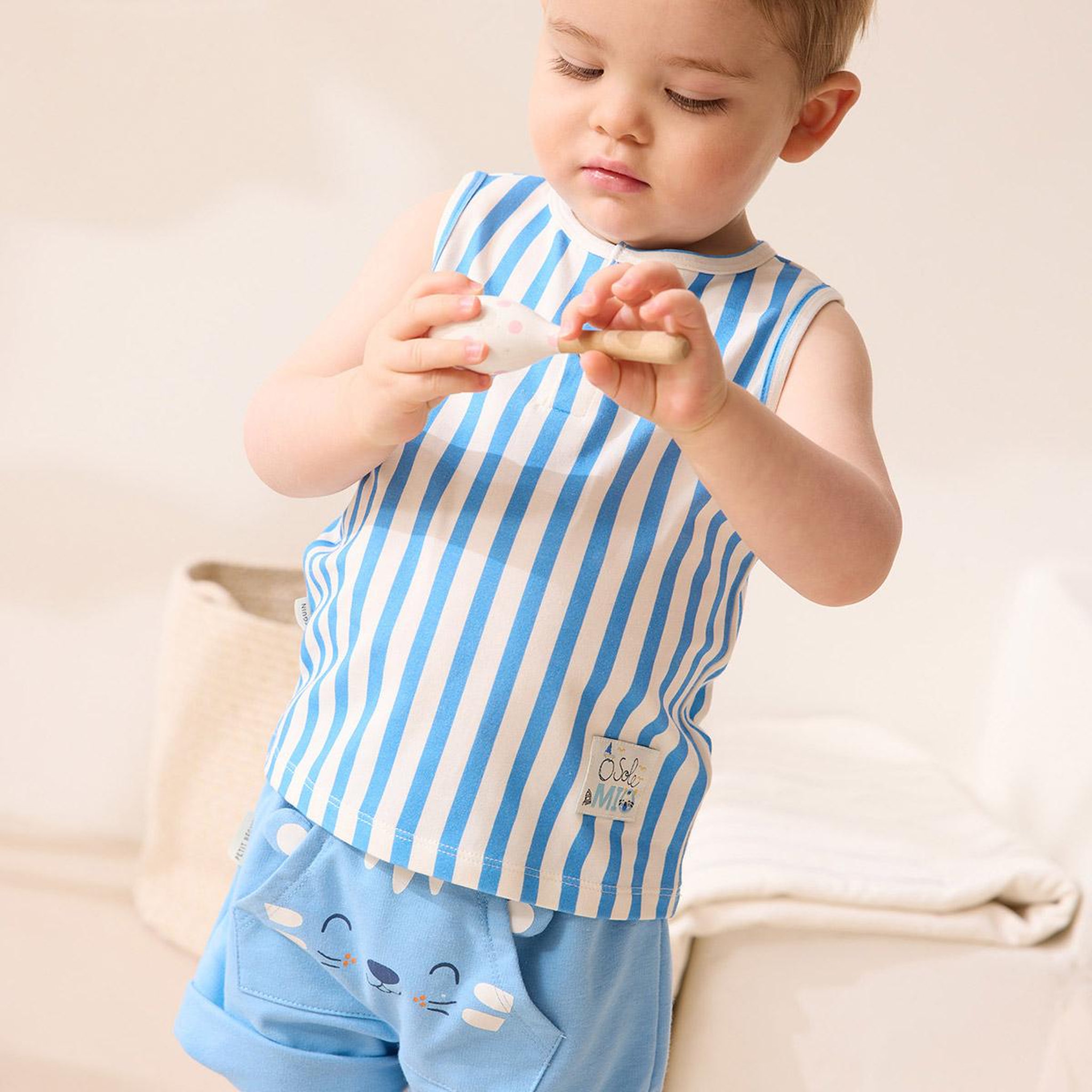 Voir la diapositive 4 : Petit Béguin Débardeur enfant Biscarosse