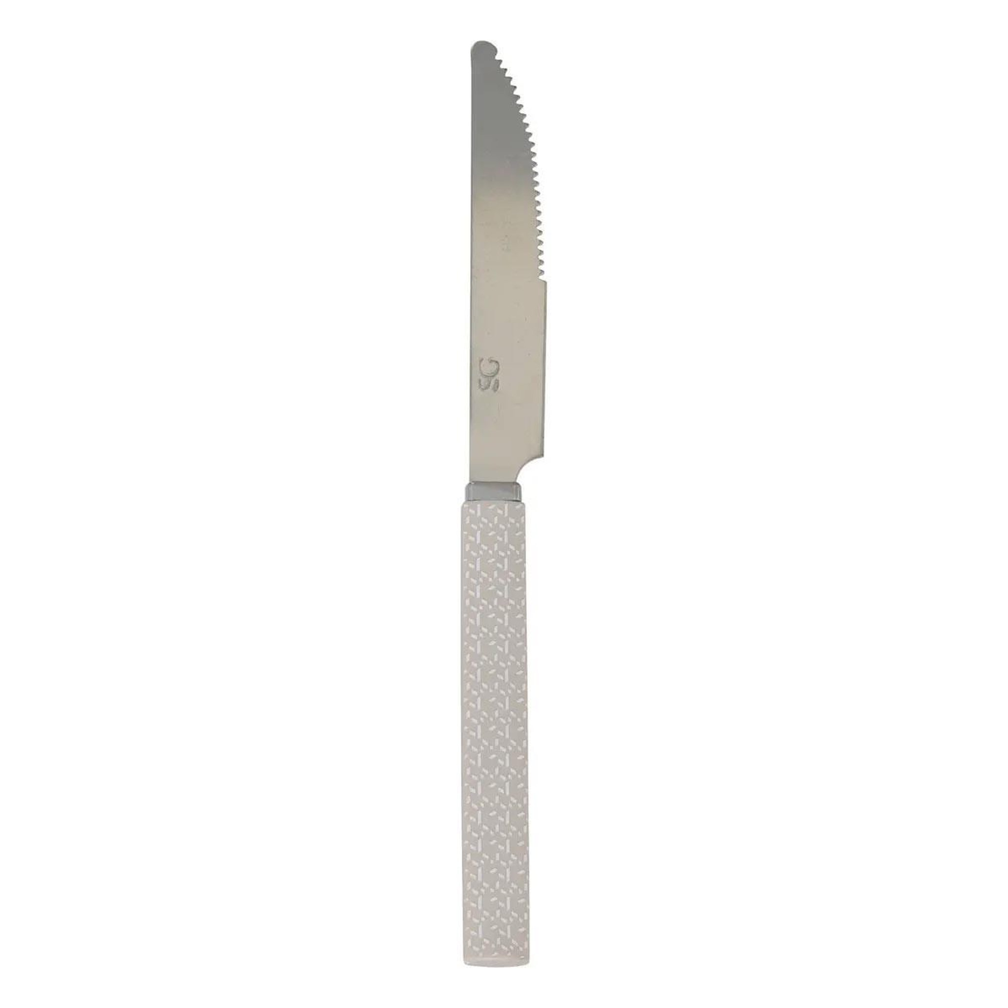 Voir la diapositive 6 : SECRET DE GOURMET Ménagère 24 pièces avec rack  géo  24cm beige