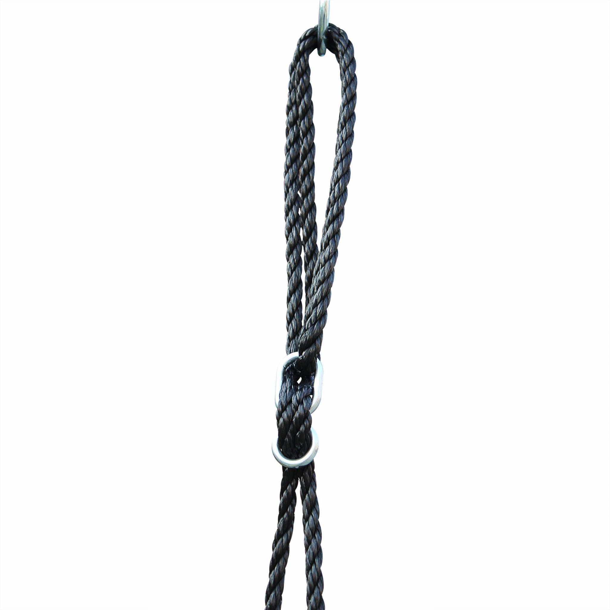 Voir la diapositive 3 : SWEEEK Balançoire nid d'oiseau Ø60cm pour portique de 2 à 2.2m. agrès pour portique