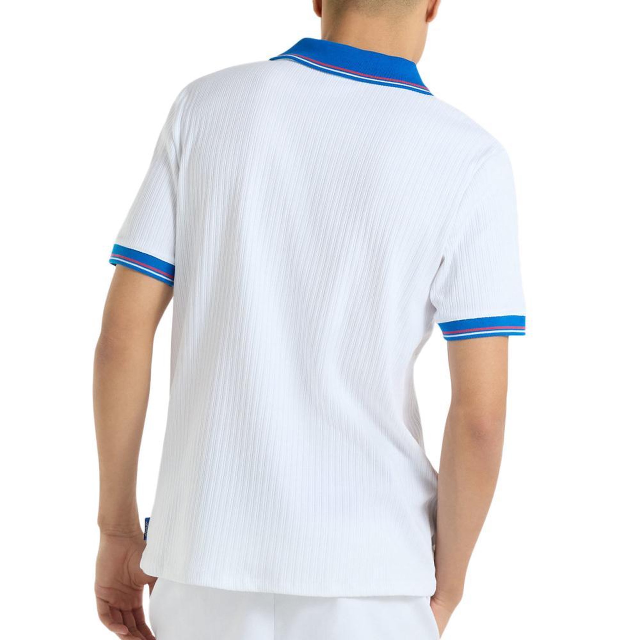 Voir la diapositive 2 : UMBRO T-shirt de Tennis Blanc/ Homme Umbro Brillante