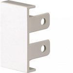 CENTRALE BRICO Lot de 2 embouts blanc pour moulure, H. 4.3 x P.2.8 cm