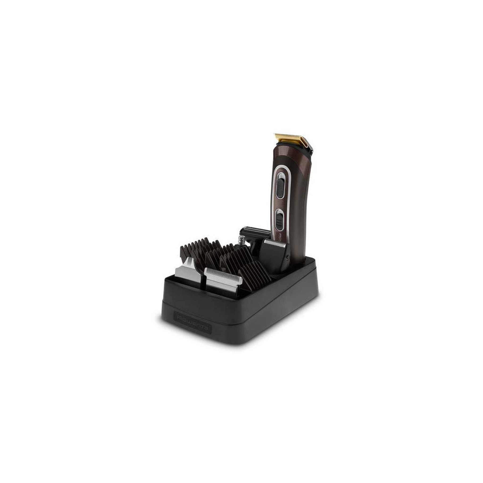 ROWENTA Rowenta Trim & Style 12 in 1 Rasoir rotatif Tondeuse Noir, Marron
