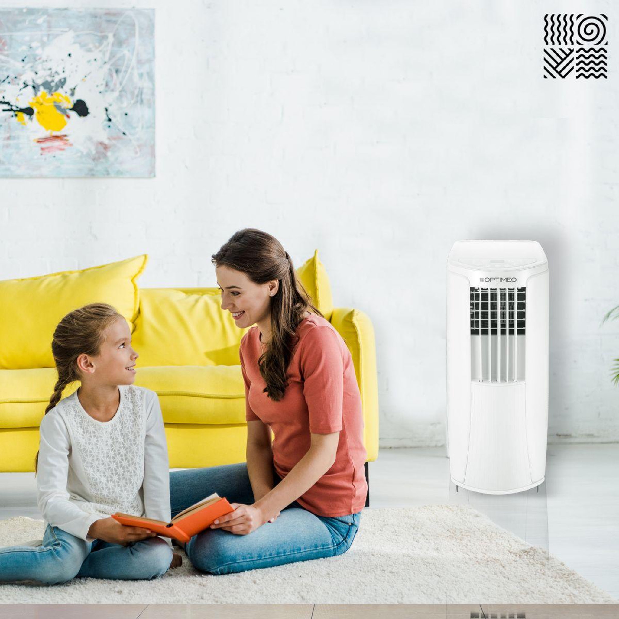Voir la diapositive 5 : OPTIMEO Climatiseur OPC-C02-121
