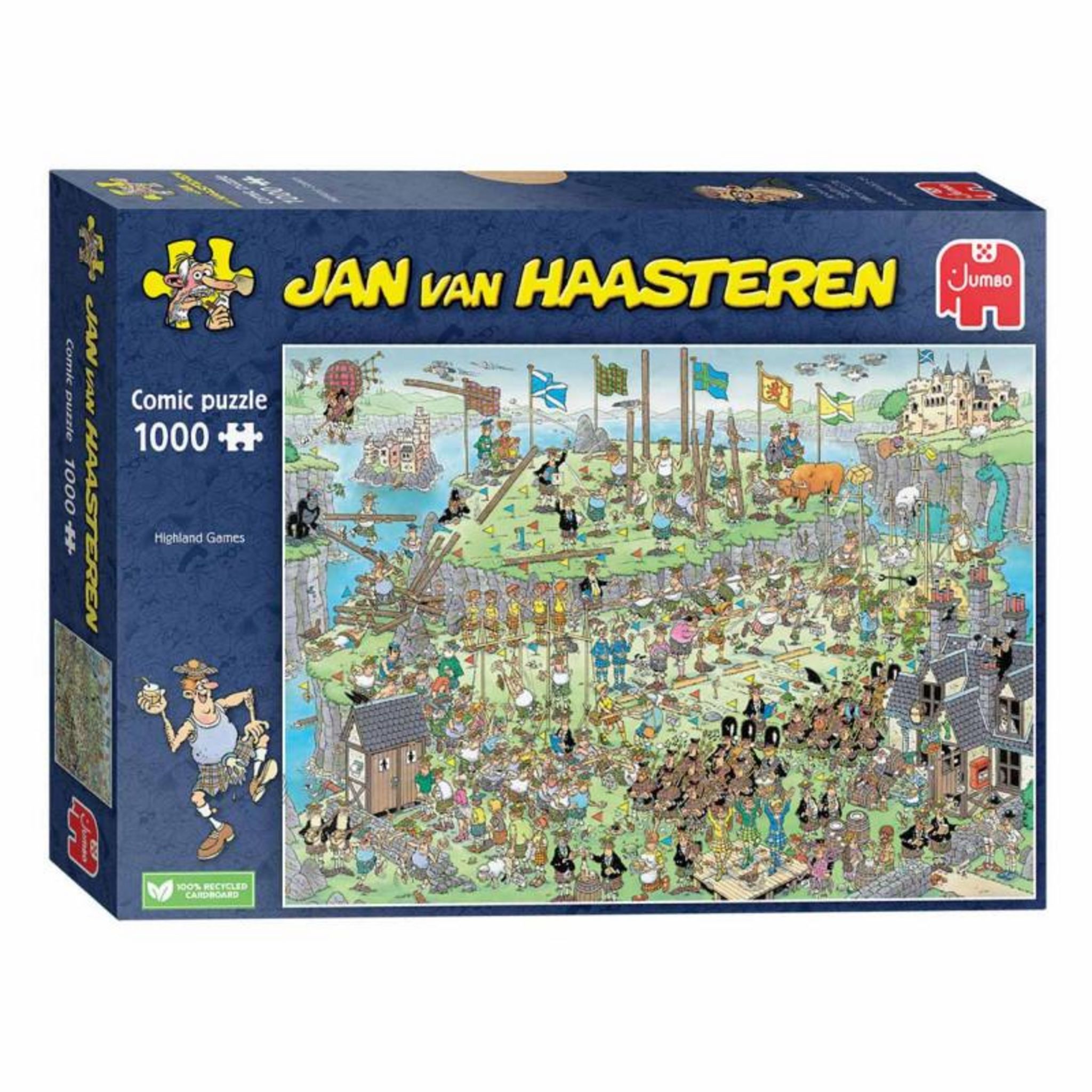JAN VAN HAASTEREN Jan van Haasteren Puzzle Highland Games 1000 pièces