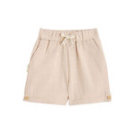 Petit Béguin Bermuda enfant Auguste. Coloris disponibles : Beige