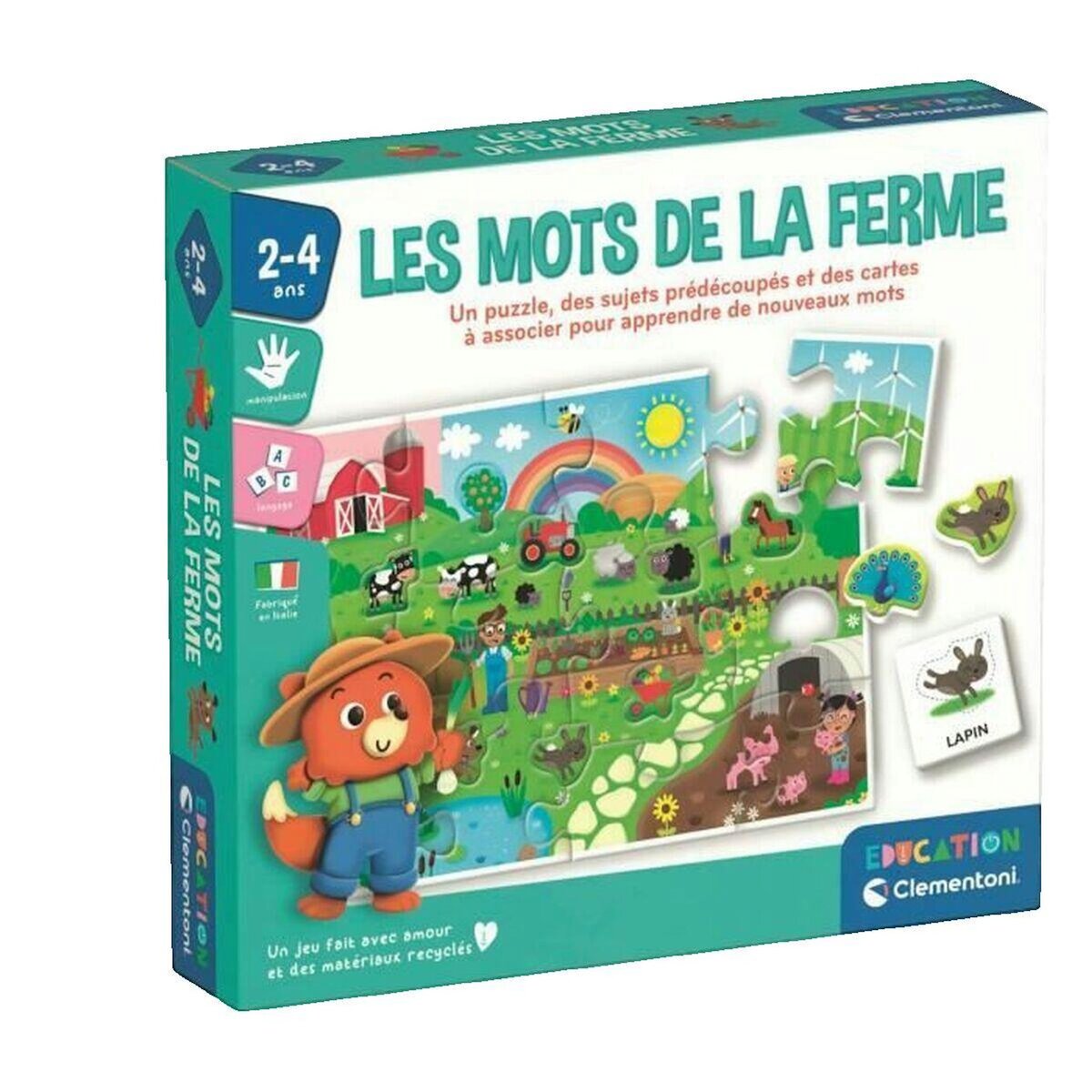 CLEMENTONI Jouet interactif Clementoni coloré en bois
