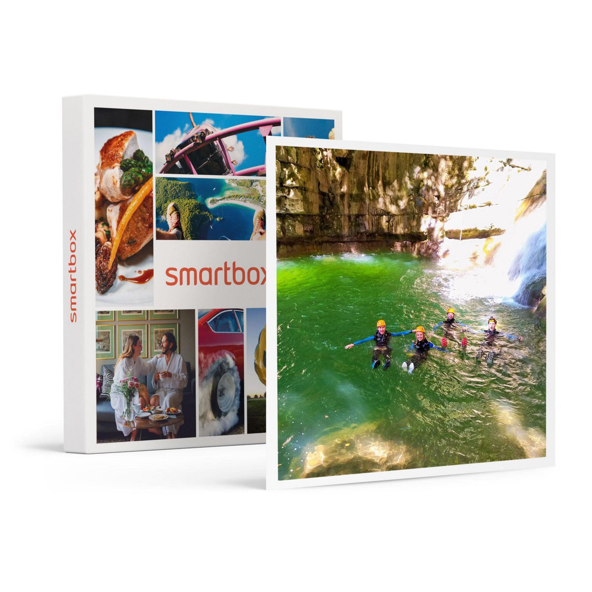 Smartbox Descente du canyon du Groin près de Chambéry pour 2 adultes et 2 enfants - Coffret Cadeau Sport & Aventure