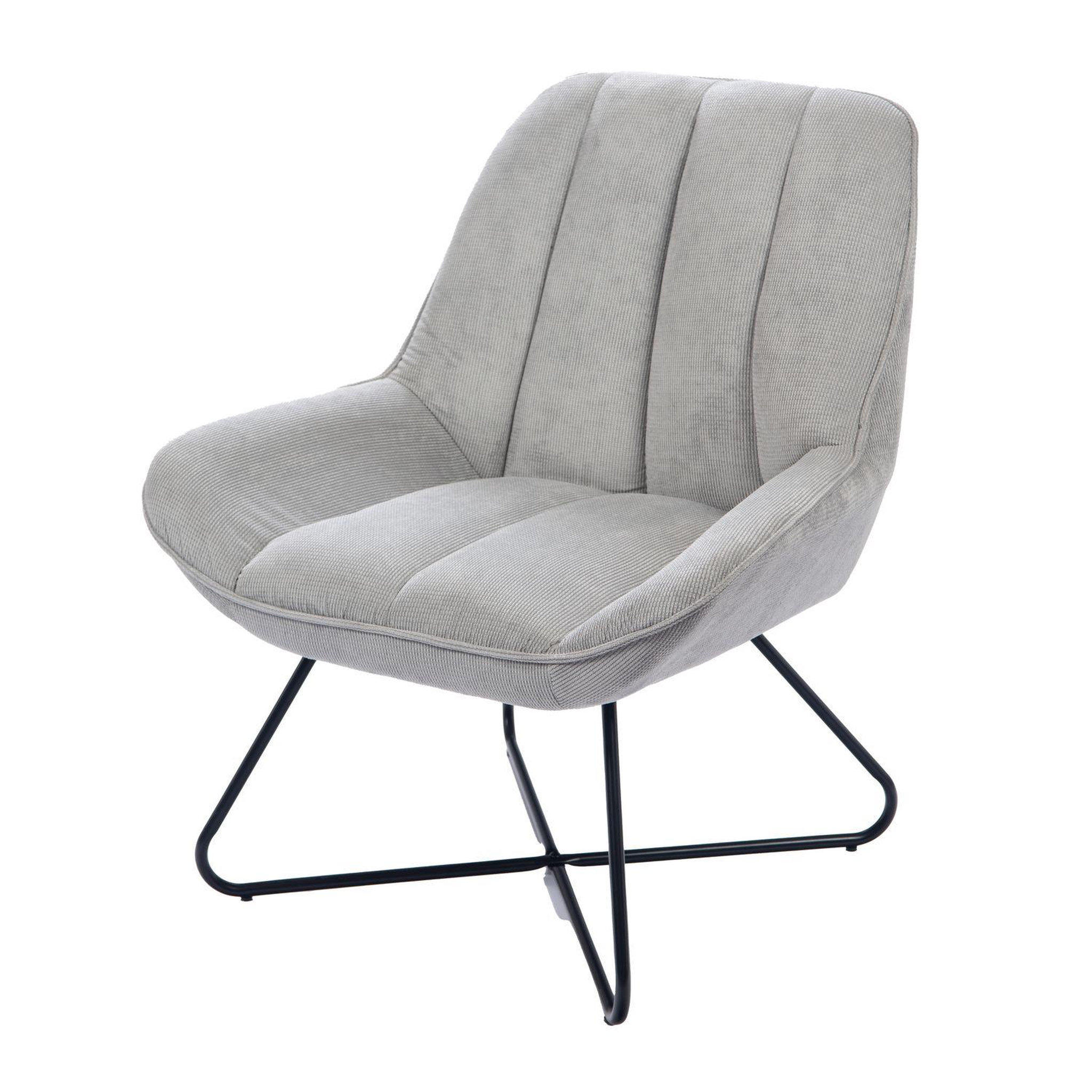 Voir la diapositive 1 : Amadeus Fauteuil tissu et métal Louis