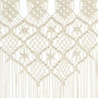 Voir la diapositive 4 : VIDAXL Rideau en macrame 140x240 cm Coton