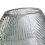 Voir la diapositive 2 : Paris Prix Vase Déco en Verre  Ajja  21cm Gris